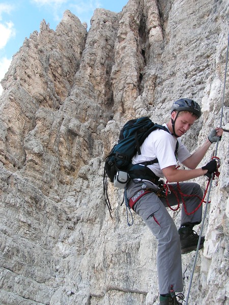 FERRATA TOMASELLI NA FANISSPITZE 2989 M